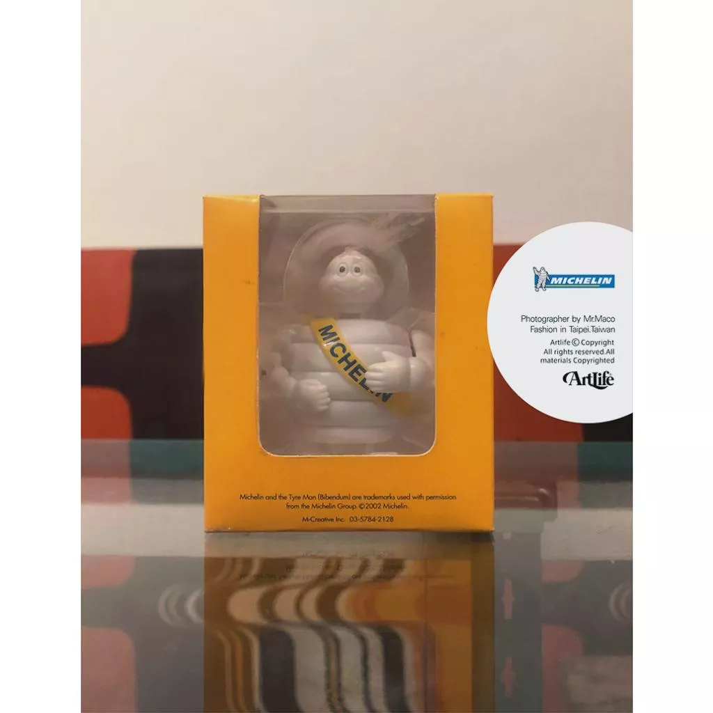 Artlife ㊁ MICHELIN 2002 ミシュラン スタンダードビブ ゼンマイ人形 發條 米其林