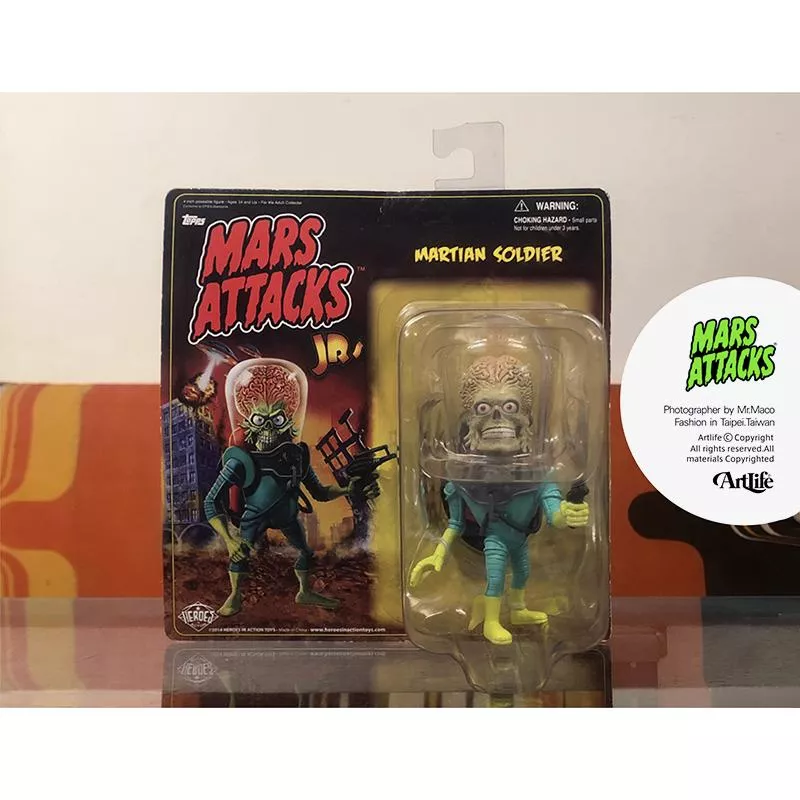 Artlife ㊁ MEZCO SDCC 2014 TOPPS MARS ATTACKS MARTIAN 星戰毀滅者
