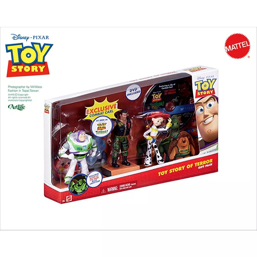 Artlife ㊁ MATTEL 2011 PIXAR TERROR PACK COMBAT 玩具總動員 巴斯 翠絲