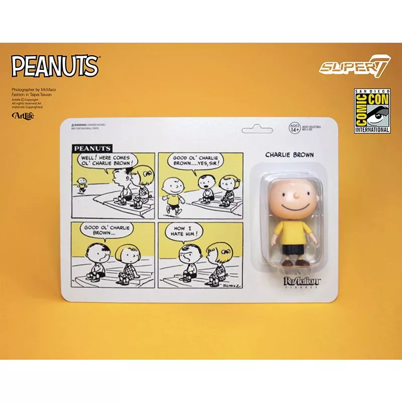 Artlife ㊁ SUPER7 SDCC 2019 Peanuts SNOOPY 史努比 查理布朗 限定