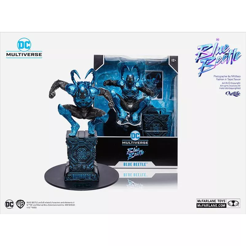 ArtLife ㊁ McFarlane Toys DC MULTIVERSE Blue Beetle MOVIE 藍甲蟲