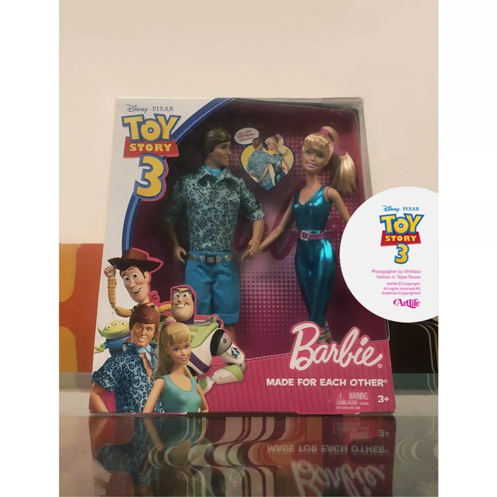 Artlife ㊁ MATTEL 2009 TOY STORY 3 BARBIE KEN 玩具總動員 芭比 肯尼