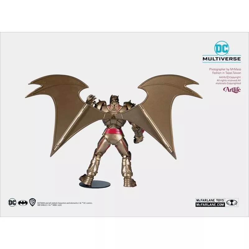 ArtLife ㊁ McFarlane DC MULTIVERSE HELL BATMAN 麥法蘭 地獄 黃金蝙蝠俠