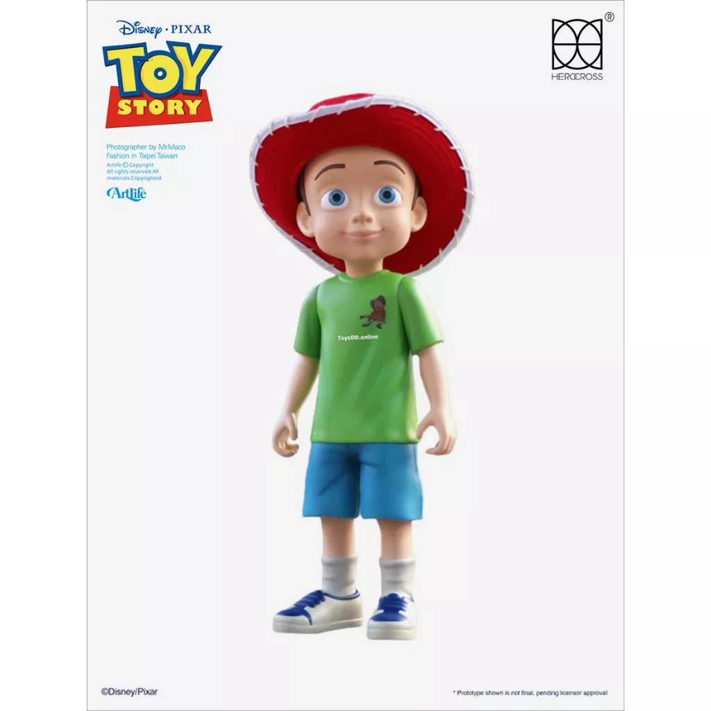 Artlife ㊁ HEROCROSS DISNEY PIXAR 24" ANDY JUMBO 玩具總動員 安迪
