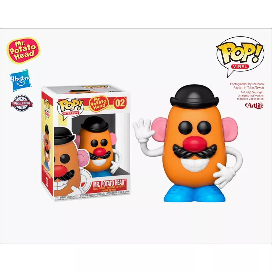 Artlife ㊁ FUNKO POP HASBRO Mr POTATO 孩之寶 聯名 玩具總動員 蛋頭先生