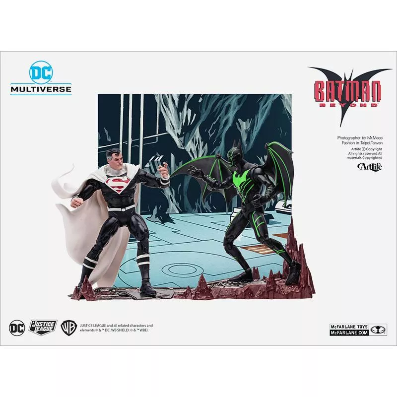 ArtLife ㊁ McFarlane DC COMICS Batman Beyond 麥法蘭 未來蝙蝠俠 黑超人