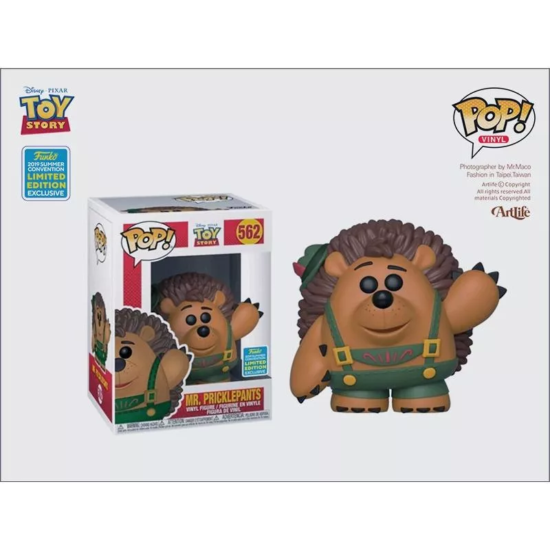 Artlife ㊁ FUNKO POP PRICKLEPANTS SDCC 2019 玩具總動員 刺蝟 限定版