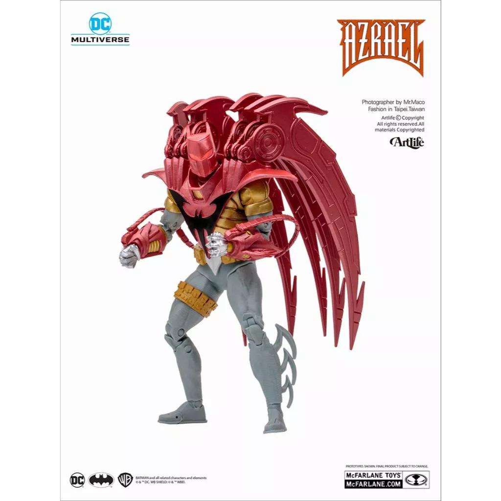 ArtLife ㊁ McFarlane DC MULTIVERSE Azrael Batman 麥法蘭 蝙蝠俠 死亡天使