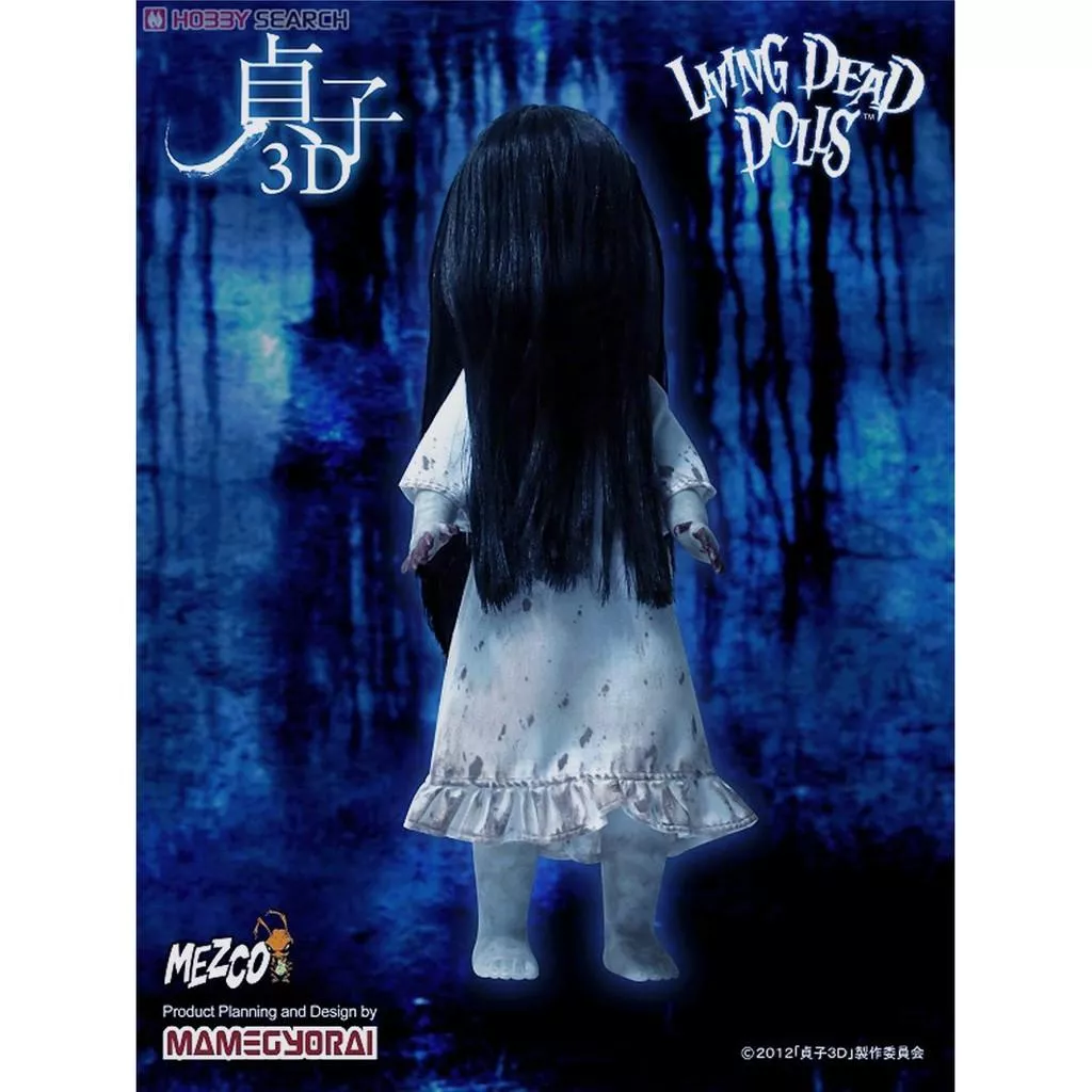Artlife ㊁ MEZCO 2012 Living Dead 貞子 Sadako 3D ドール 活死人 恐怖人偶