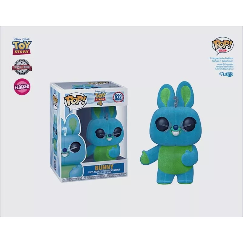 Artlife ㊁ FUNKO POP PIXAR 2019 BUNNY 玩具總動員4 兔崽子 FLOCKED 限定版