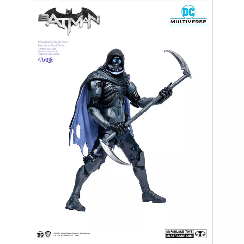 ArtLife ㊁ McFarlane DC MULTIVERSE BATMAN ABYSS 麥法蘭 深淵 死神 蝙蝠俠