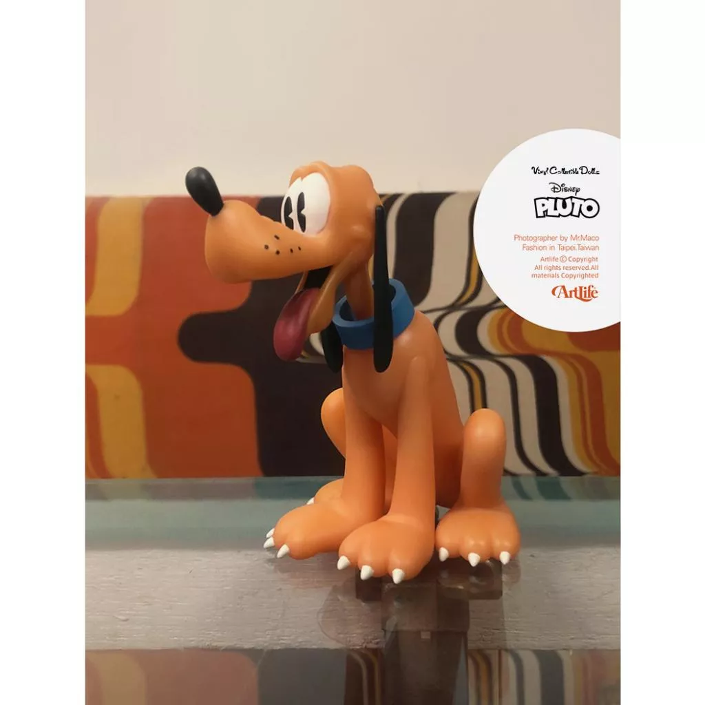 Artlife ㊁ MEDICOM 2006ドールズ DISNEY VCD PLUTO 迪士尼 布魯托 現狀品
