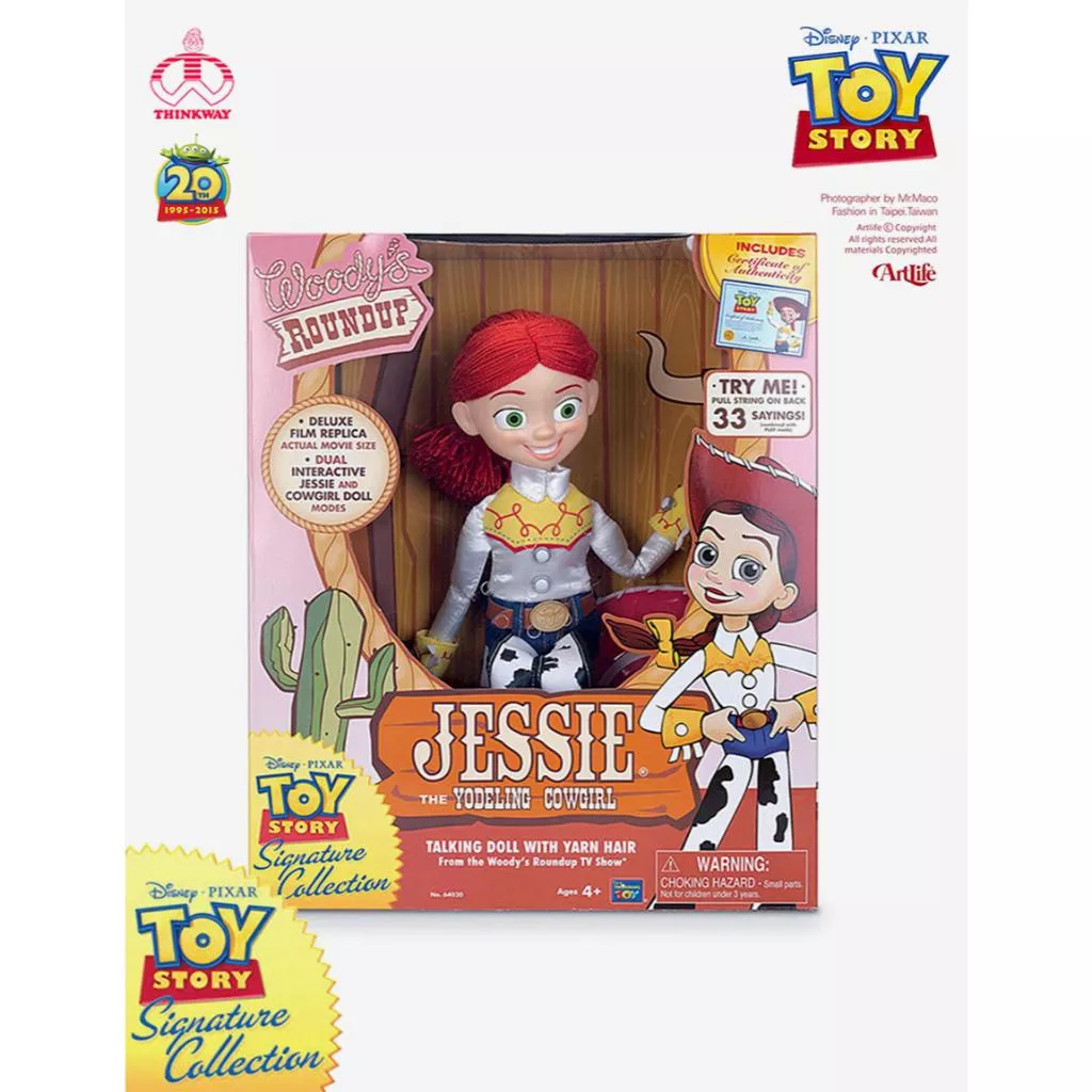 Artlife ㊁ THINKWAY 2010 PIXAR JESSIE COWGIRL 玩具總動員 經典 證書版 翠絲