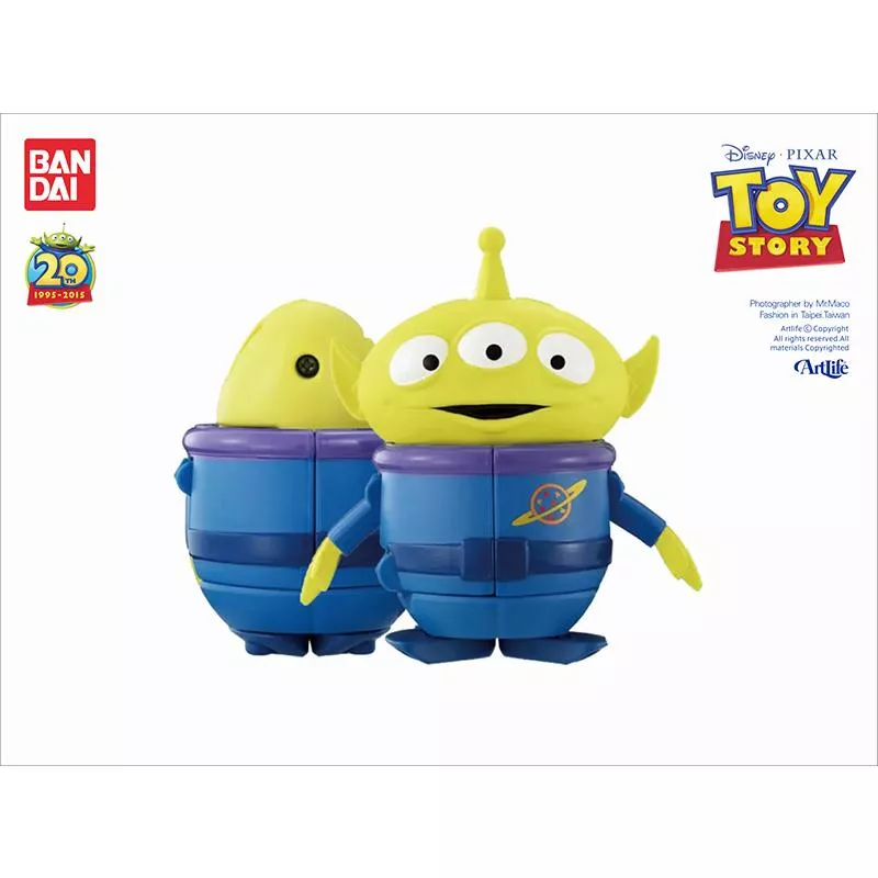 Artlife ㊁ BANDAI 2016 PIXAR トイ・ストーリー HEROES 玩具總動員 三眼怪 變形蛋