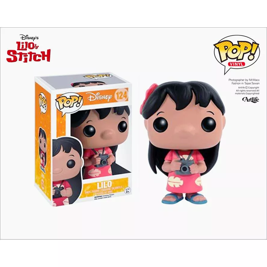 Artlife ㊁ FUNKO POP #124 DISNEY STITCH 星際寶貝 迪士尼 史迪奇 莉蘿