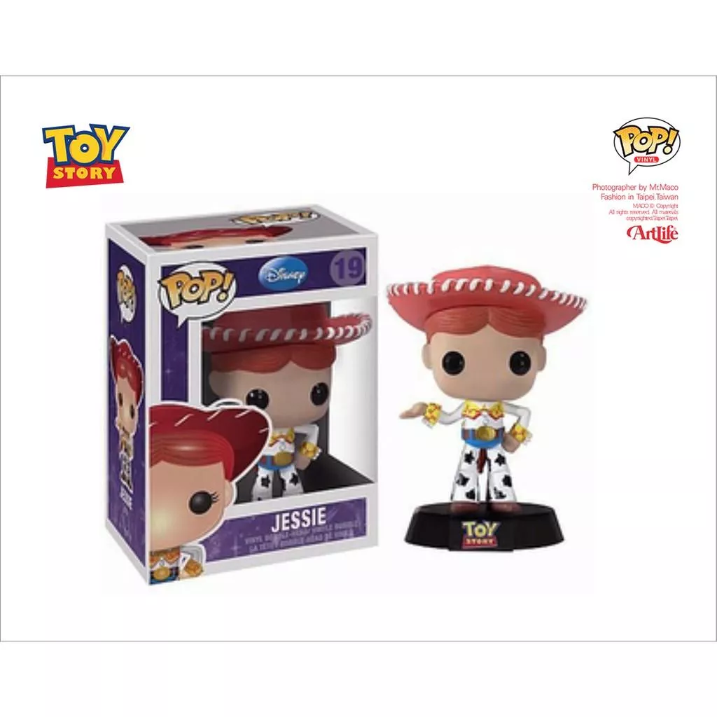 Artlife ㊁ FUNKO POP PIXAR 2012 ToyStory JESSIE 玩具總動員 經典初版 翠絲