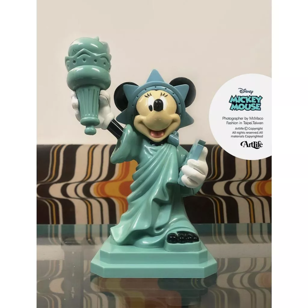 Artlife ㊁ DISNEY TDS New York LIBERTY Mickey BANK 迪士尼 自由女神