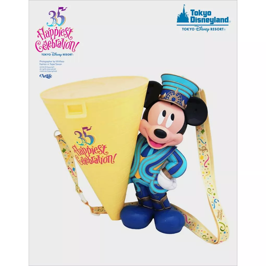 Artlife ㊁ DISNEY TOKYO MICKEY ディズニー35周年 迪士尼35周年 米奇 爆米花桶