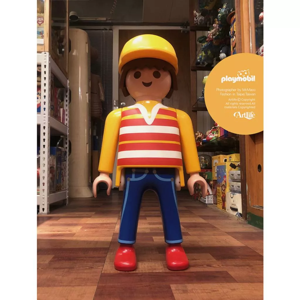Artlife ㊁ PLAYMOBIL® XXL GIANT GROßFIGUR VINTAGE 德國摩比 店頭物