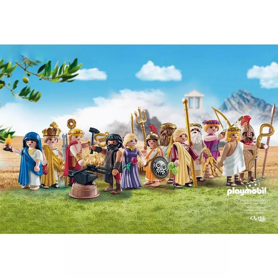 Artlife ㊁ PLAYMOBIL® Playpeople HISTORY 德國摩比 希臘神話 希臘天神 6種