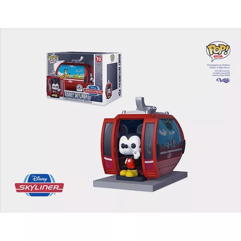 Artlife ㊁ FUNKO POP Rides Disney Skyliner Mickey 米奇 迪士尼纜車限定版