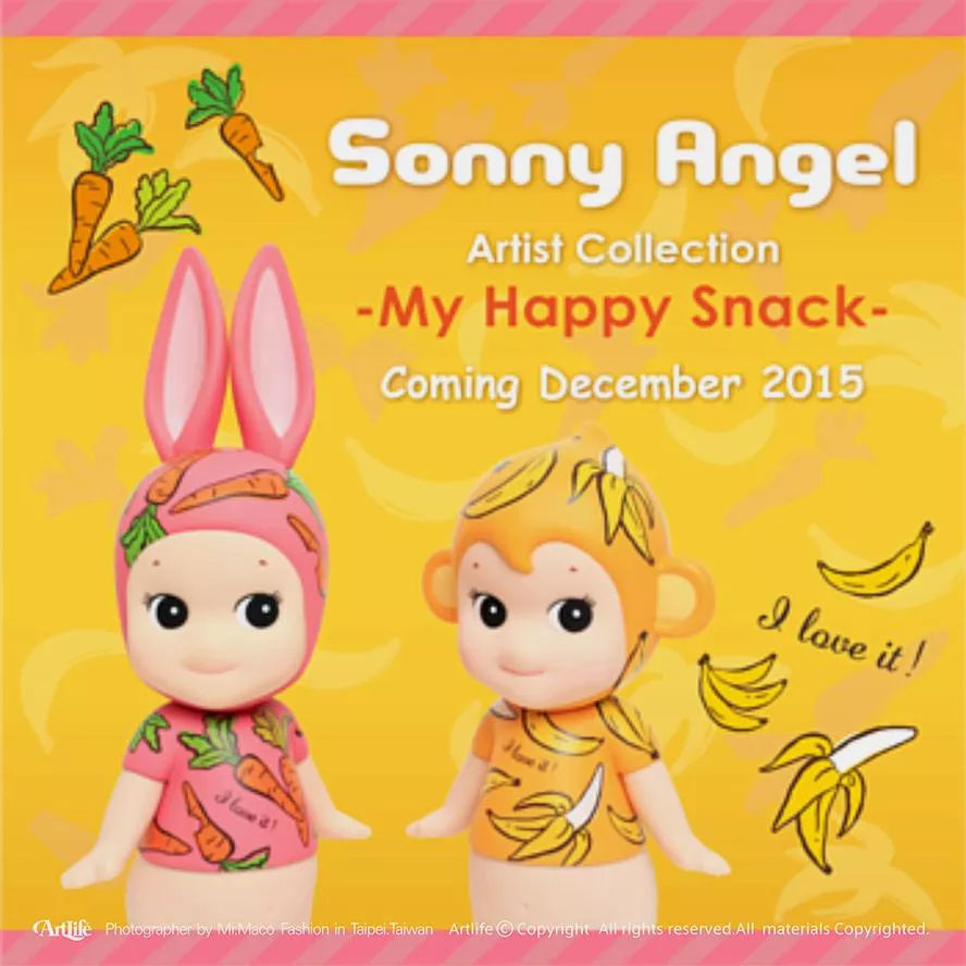 ArtLife @ Sonny Angel 2015 ソニーエンジェル ARTIST HAPPY SNACK 藝術家Q比