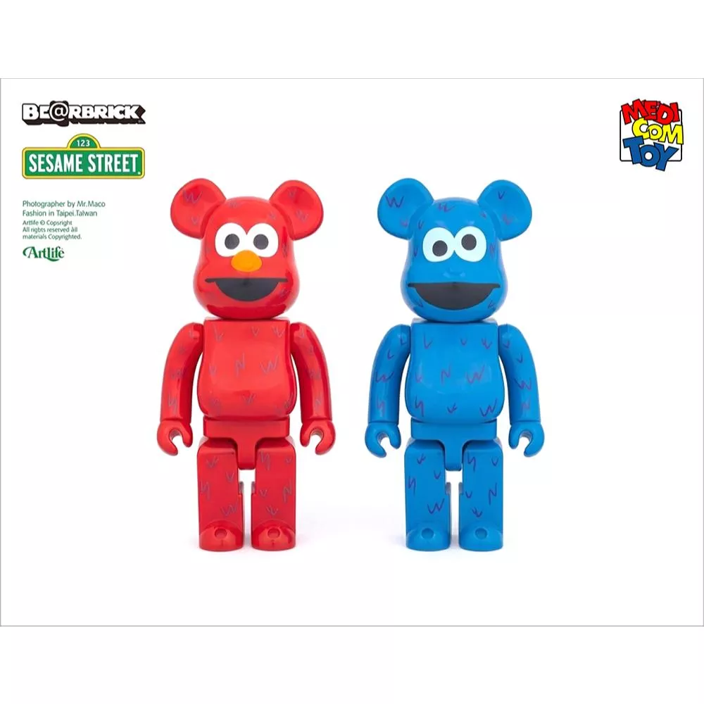 ArtLife @ MEDICOM 2016 BE@RBRICK 400% Sesame Street 芝麻街