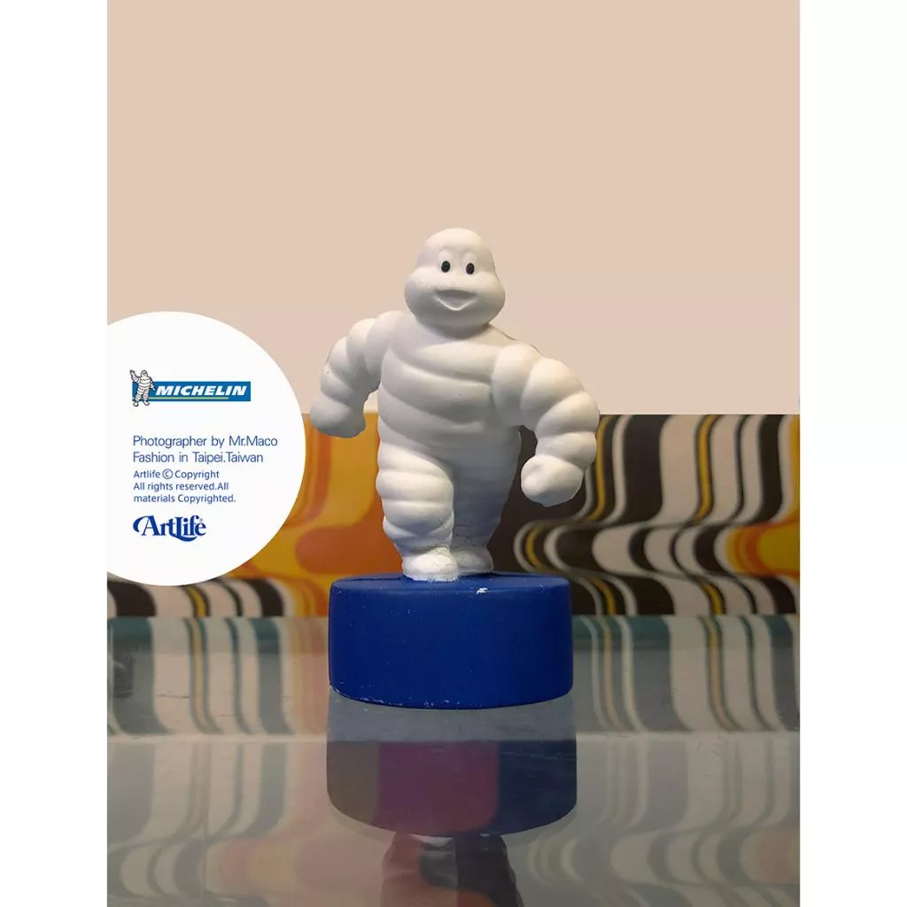 ArtLife ㊁ MICHELIN 1999 ミシュラン BIBENDUM ビバンダム人形 發泡棉 米其林