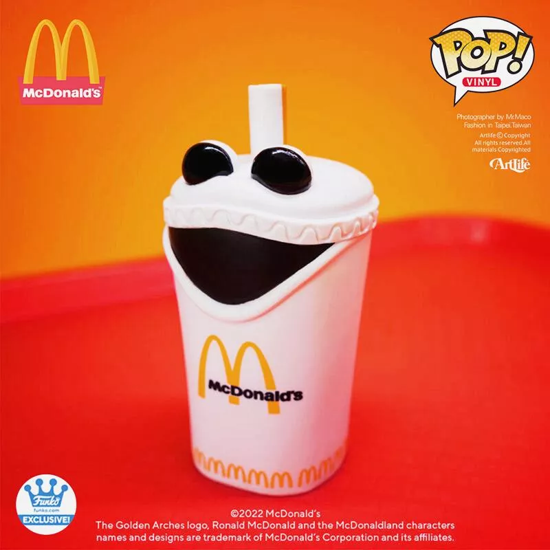 Artlife ㊁ FUNKO POP AD ICONS! McDonalds 美國限定 麥當勞 薯條 奶昔