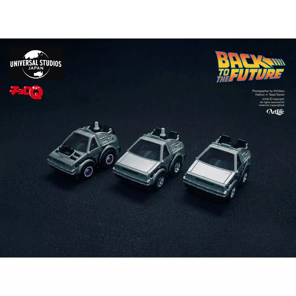 Artlife ㊁ USJ 2008 チョロQ CHOROQ Back to the Future 回到來 時光車