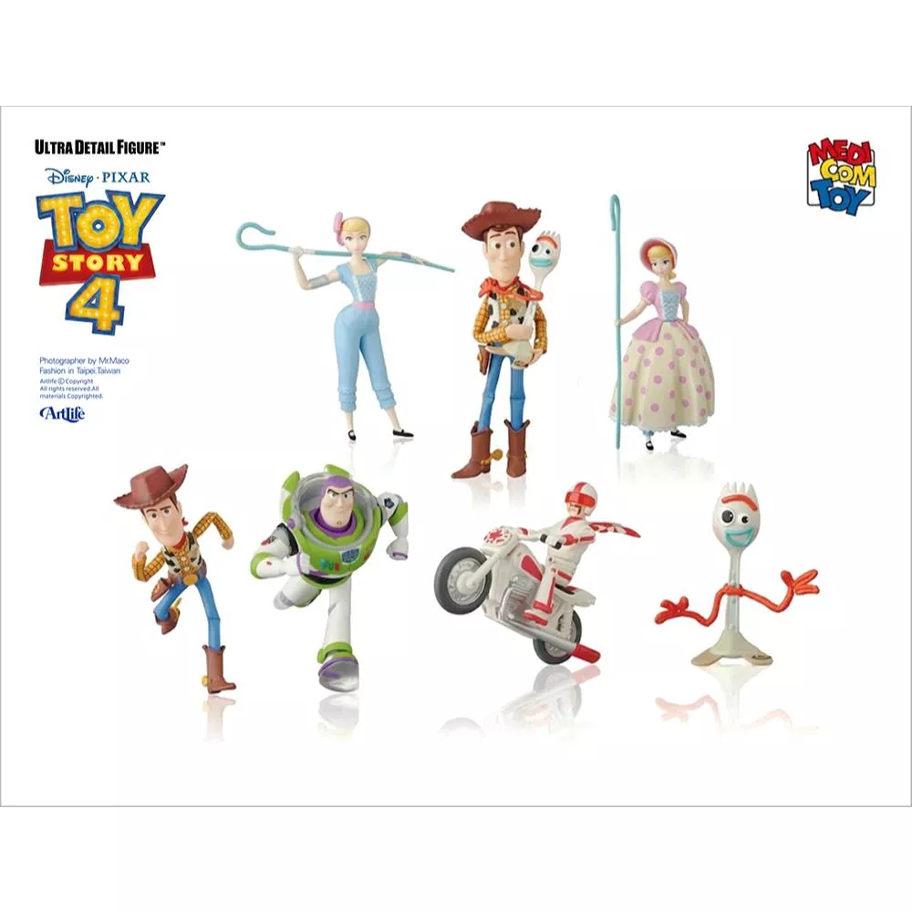 Artlife ㊁ MEDICOM 2019 DISNEY PIXAR UDF シリーズ2 玩具總動員4 單品