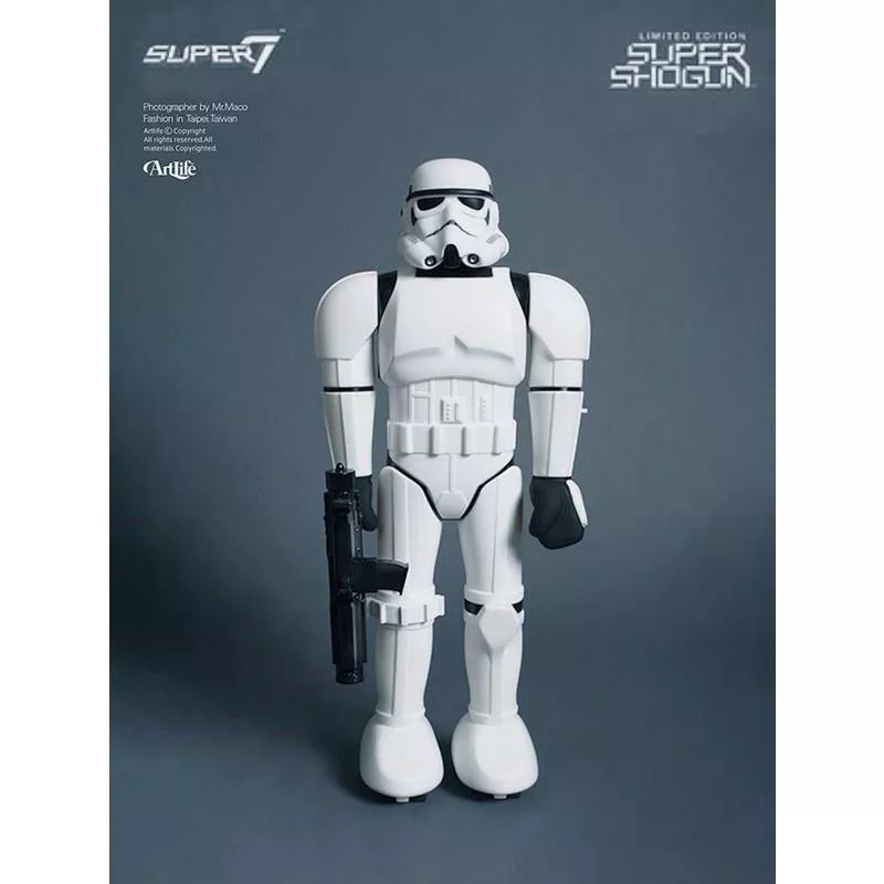 Artlife ㊁ SUPER7 Star Wars JUMBO STORMTROOPER 星際大戰 白兵 大膠 限定