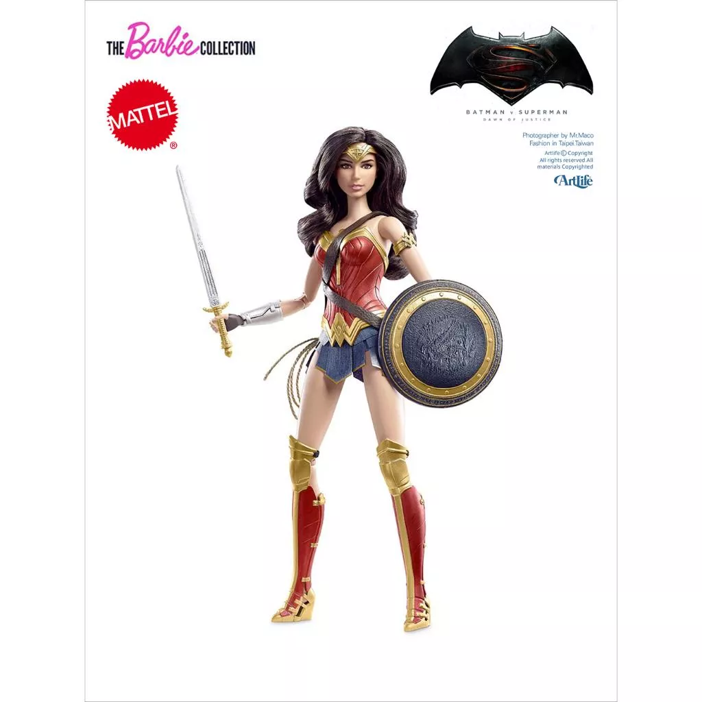 Artlife @ MATTEL 2016 BARBIE DC BATMAN WONDER WOMAN 芭比 神力女超人