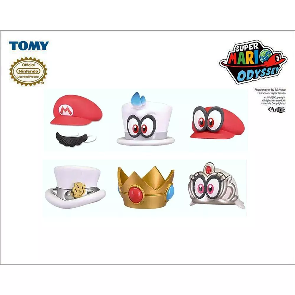 ArtLife @ TOMY 2017 任天堂 Nintendo スーパーマリオ MARIO 全6種セット 超級瑪利歐