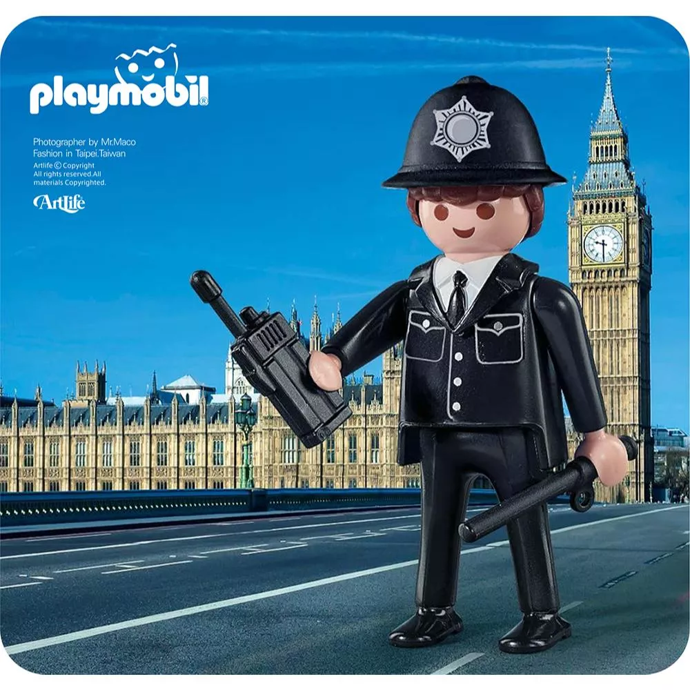 Artlife ㊁ PLAYMOBIL #9237 POLICE BOBBY 德國 摩比 英國 倫敦 警察