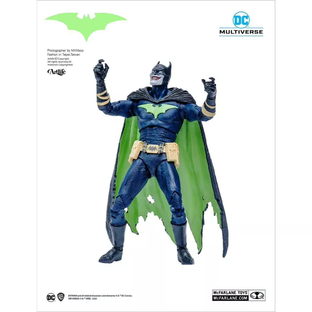 ArtLife ㊁ McFarlane DC BATMAN Earth22 麥法蘭 黑暗騎士 地球22 感染蝙蝠俠