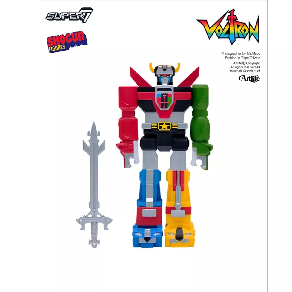 Artlife ㊁ SUPER7 2021 ReAction SHOGUN VOLTRON 百獣王ゴライオン 百獸王