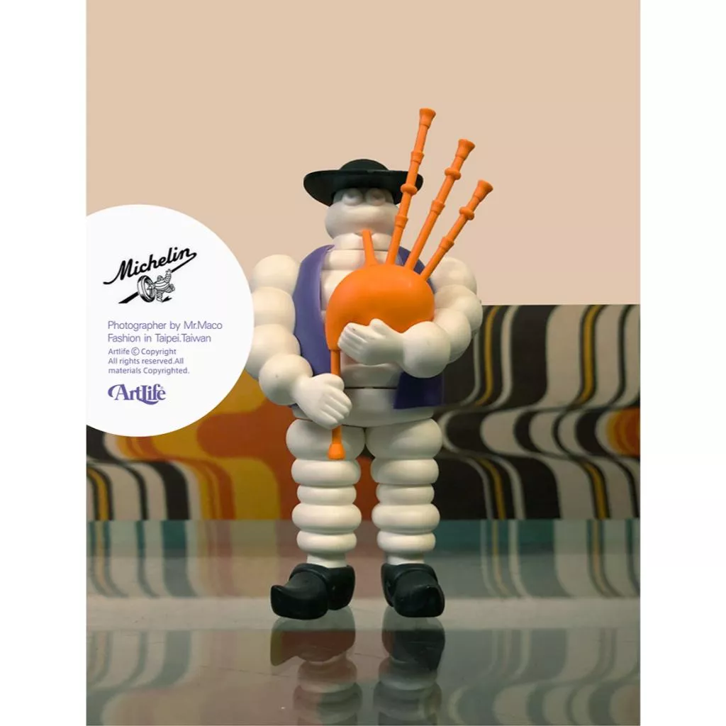ArtLife ㊁ MICHELIN 70s ミシュラン ビバンダム 楽器 Bibendum 米其林