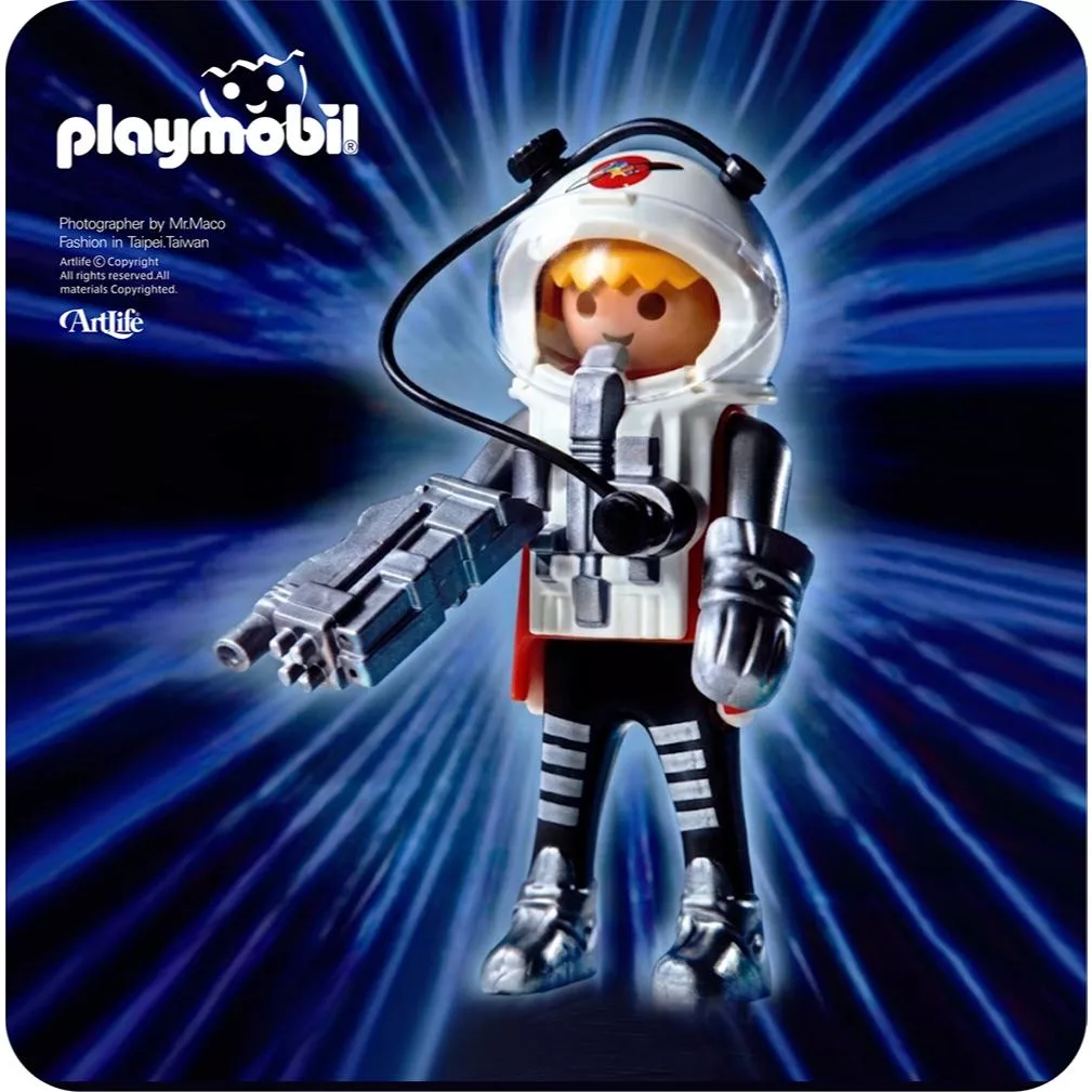 Artlife ㊁ PLAYMOBIL #9972 SPACE ASTRONAUT 德國 摩比 宇航員 太空人