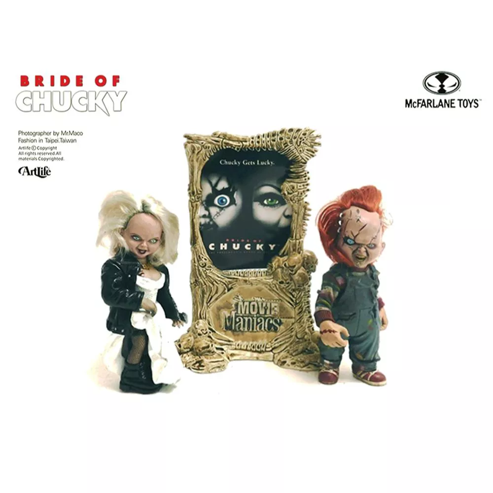 Artlife ㊁ Mcfarlane 1999 MOVIE CHUCKY 麥法蘭 鬼娃恰奇 蒂芬妮 鬼娃新娘