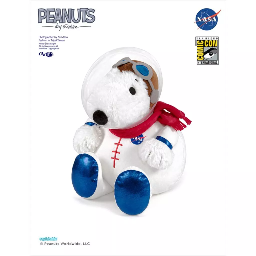 Artlife ㊁ SDCC 2019 PEANUTS NASA SNOOPY Astronaut 太空人 史努比 限定