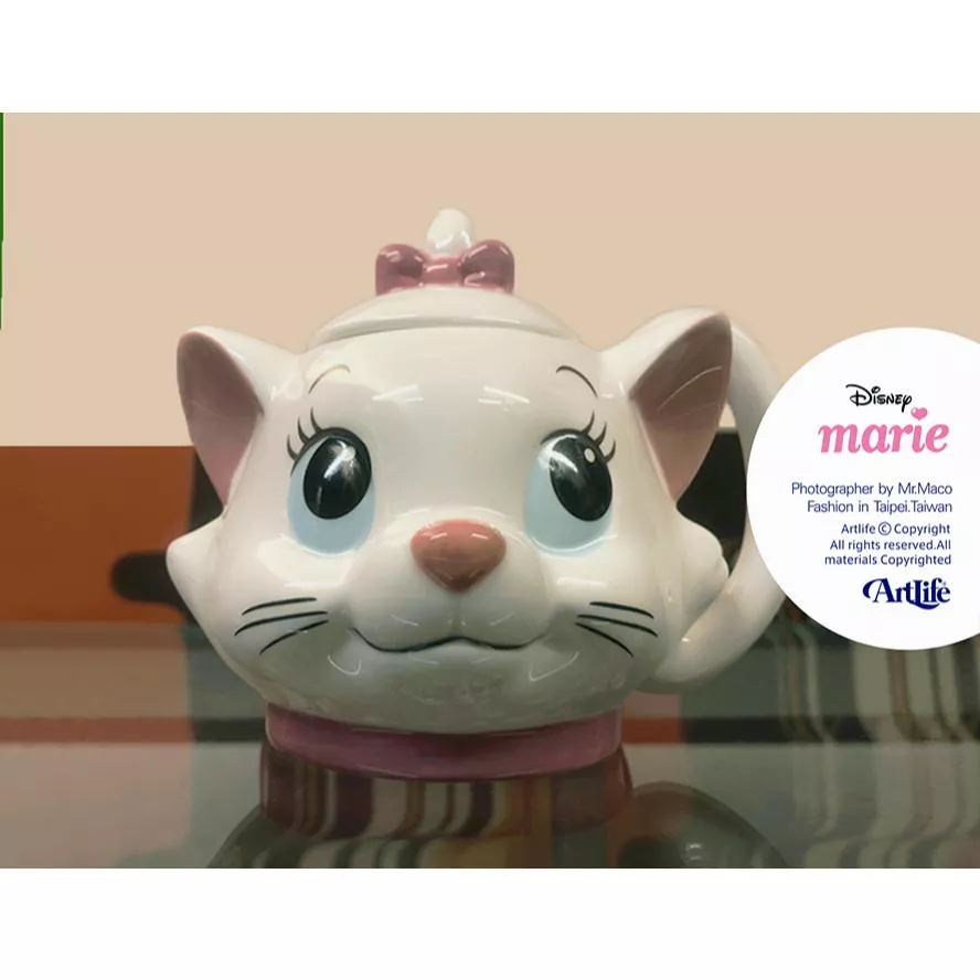 Artlife ㊁ SEGA 2005 DISNEY MARIE CAT ディズニー マリーちゃん 陶器 迪士尼 瑪麗貓