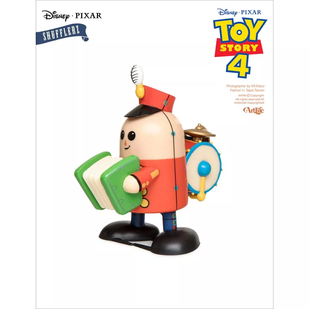Artlife ㊁ PIXAR Tinny Shufflerz Walking Toy Story 玩具總動員 鐵皮小兵