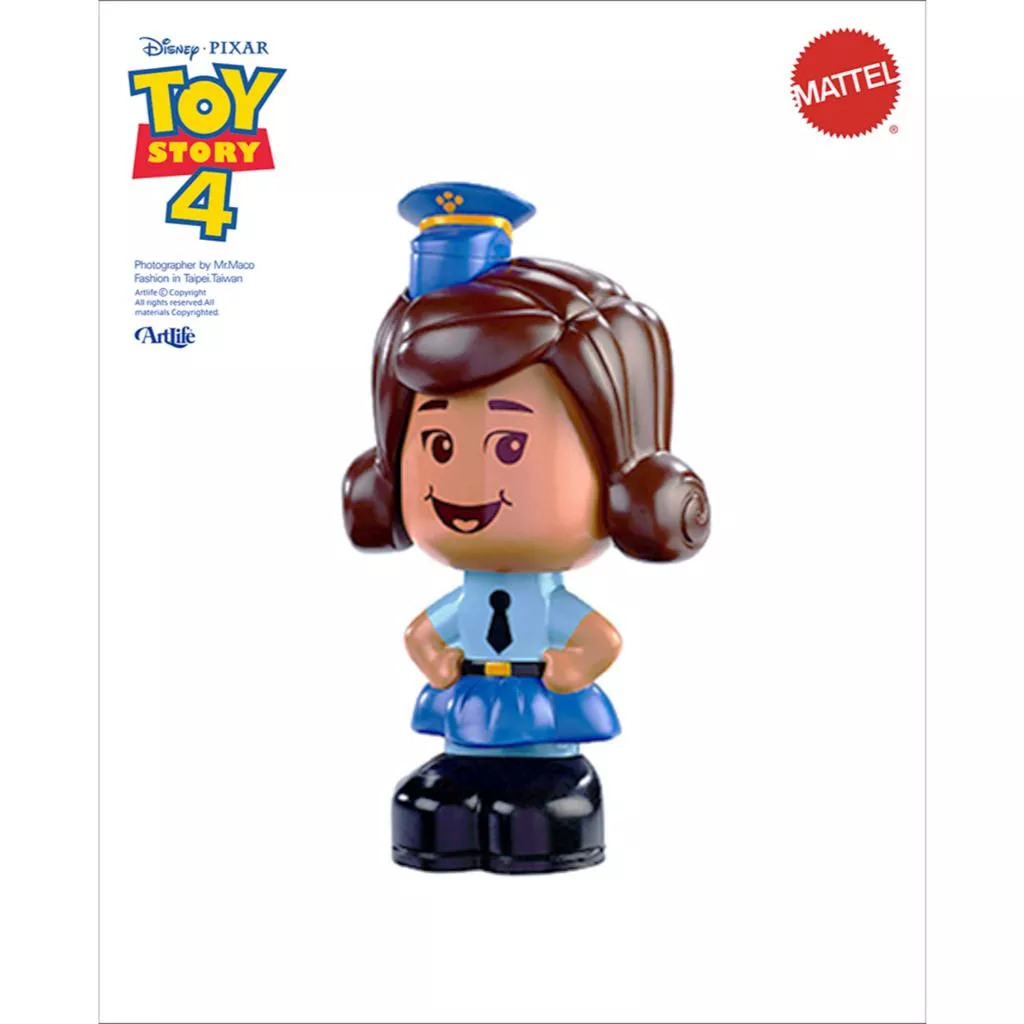 Artlife ㊁ MATTEL 2019 McDimples TALKING GIGGLE 玩具總動員4 變臉 小女警