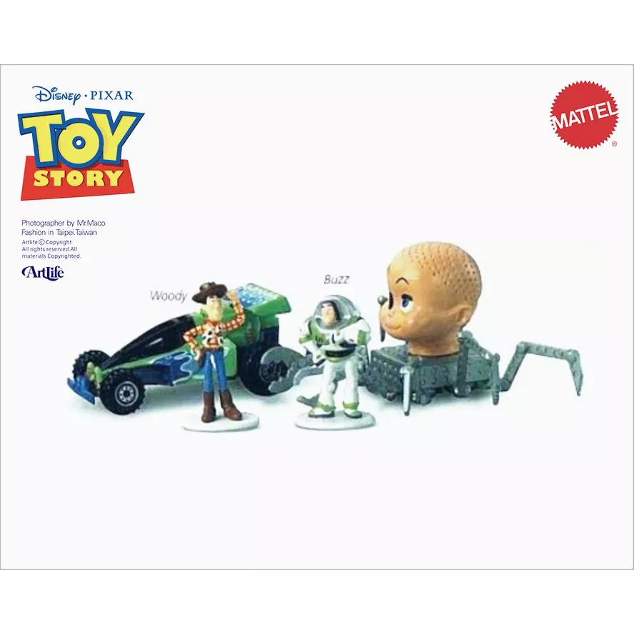Artlife ㊁ HotWheels 1998 PIXAR PACK Toy Story 風火輪 玩具總動員
