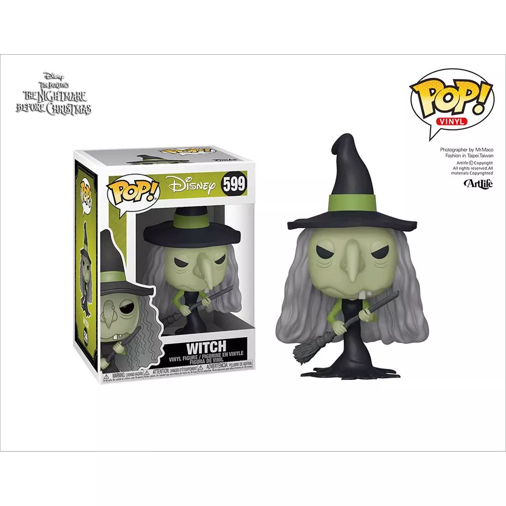 Artlife ㊁ FUNKO POP DISNEY #599 JACK WITCH 提姆波頓 聖誕夜驚魂 巫婆 女巫