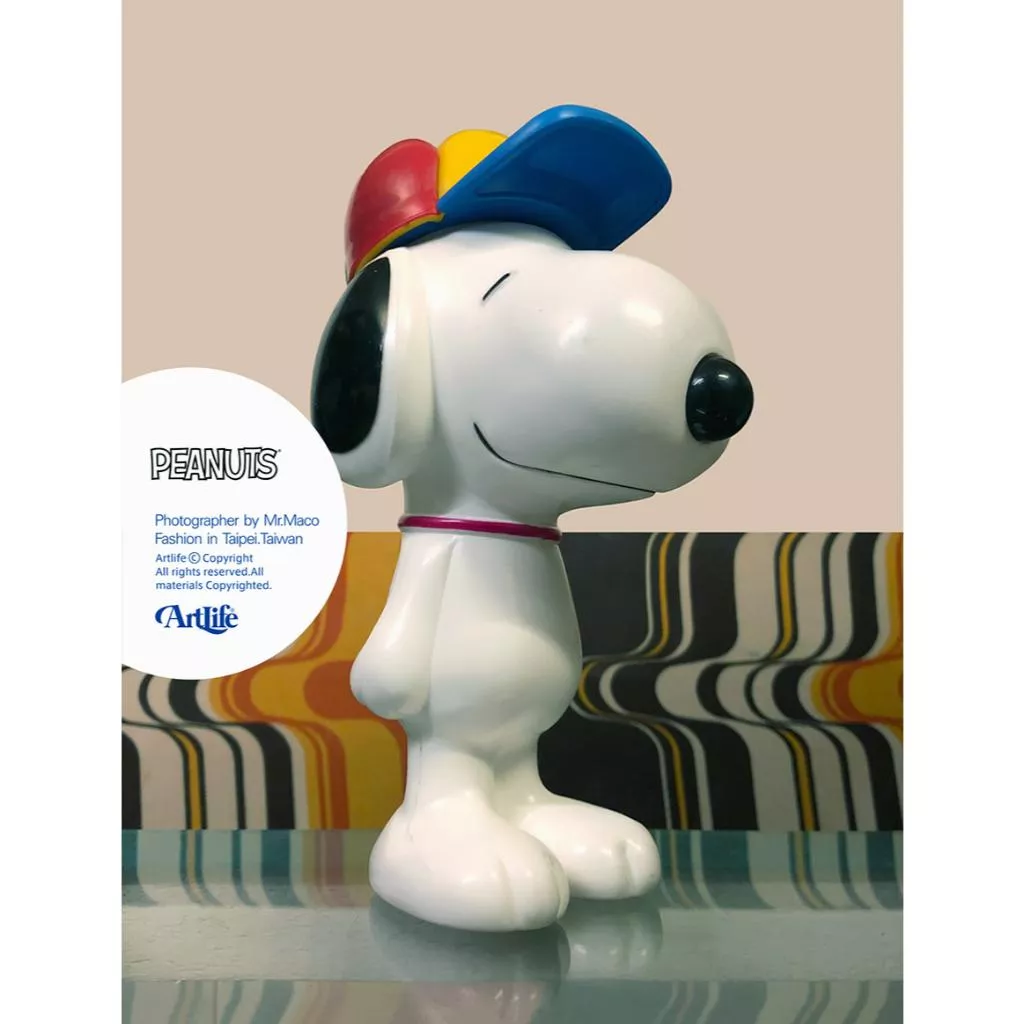 Artlife ㊁ PEANUTS 2010 SNOOPY スヌーピー VINYL TAIWAN 台灣製 史努比