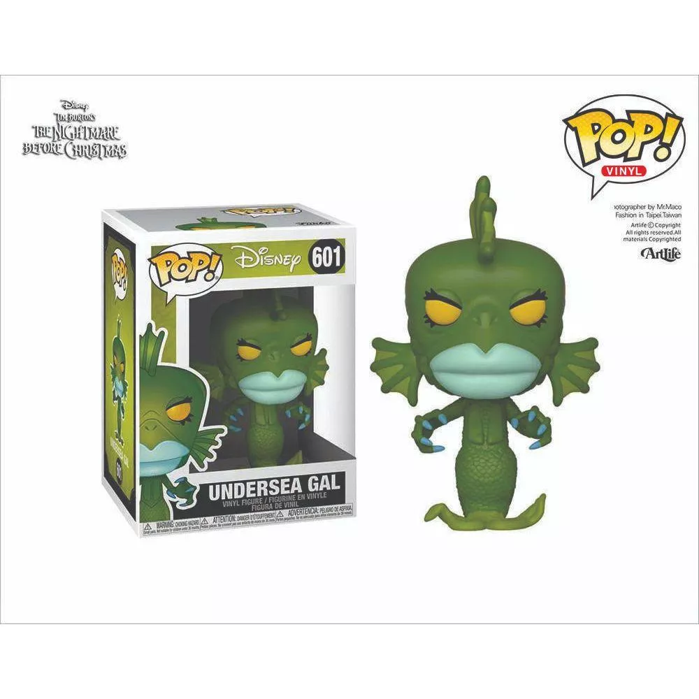 Artlife ㊁ FUNKO POP DISNEY #601 GAL 提姆波頓  聖誕夜驚魂 半魚人