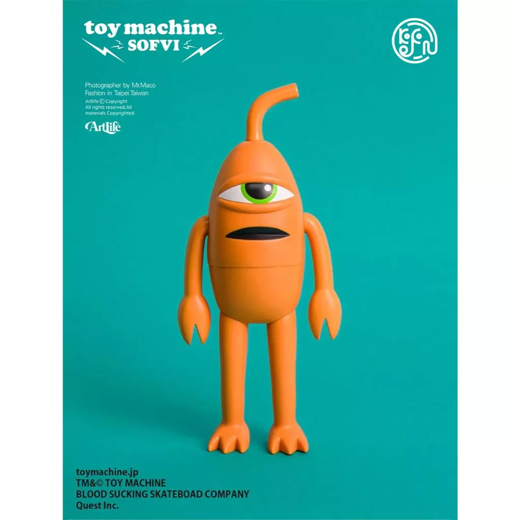 Artlife @ Kenelephant ケンエレファント TOY MACHINE SOFVI 軟膠 外星 獨眼機器人