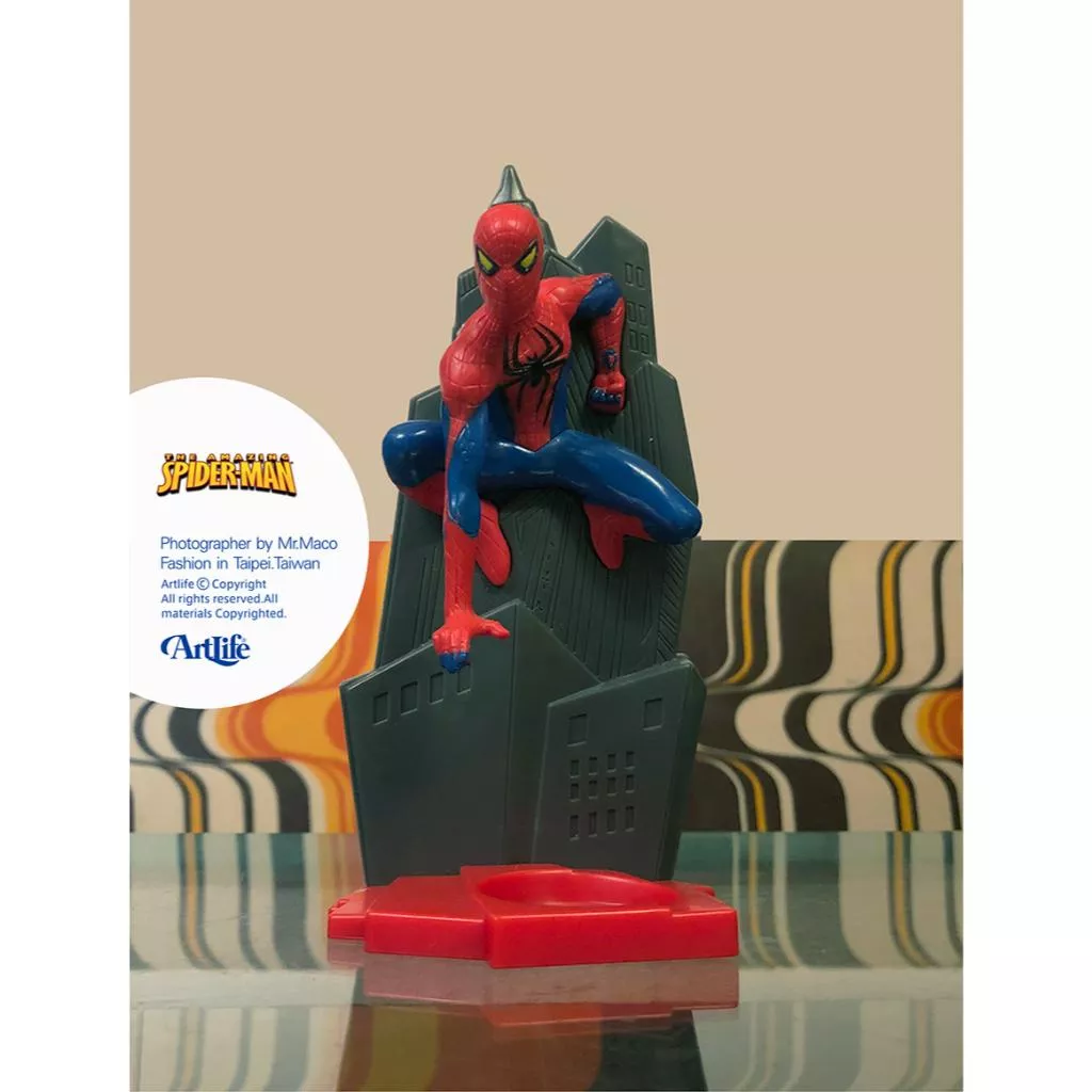 Artlife ㊁ MARVEL 2012 SPIDERMAN CHARACTER Shelf 蜘蛛人 漫威 公仔架